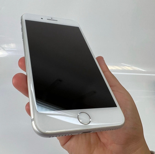 Imagen 7 de 10 de Apple iPhone 8 Plus 64gb Silver Cargador Cable Funda Glass