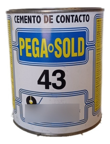 Cemento De Contacto Pega Sold 43   1/4 Galon