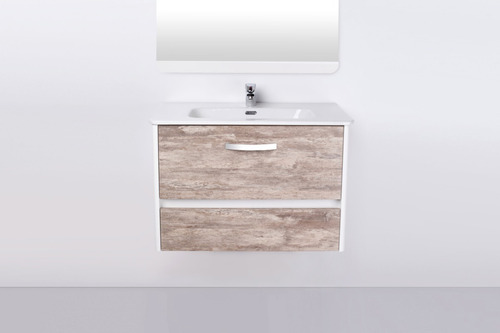 Imagen 2 de 8 de Vanitory Campi Shape Sh60rcl Mesada Loza 3ag 60cm