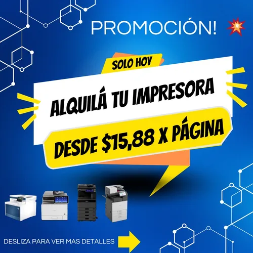Alquiler De Impresoras Y Copiadoras San Miguel Y Alrededores