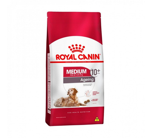 Royal Canin Ração Medium Ageing 10+ Para Cães Idosos 15kg