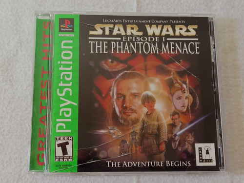 Star Wars Episode I The Phantom Menace Ps1 Playstation