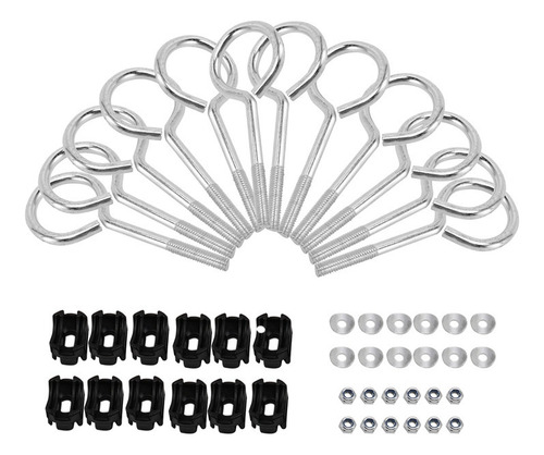 Tornillos For Trampolín, Kit De Acero, Tornillo De Repuesto