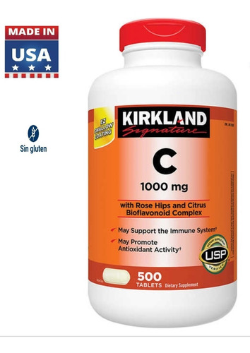 Vitamina C 1000mg Kirkland Americana Mercado Libre