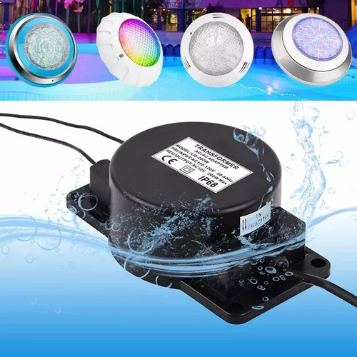 Ah Transformador 105w 110v Ac 12v Para Luz Lampara Para Alberca