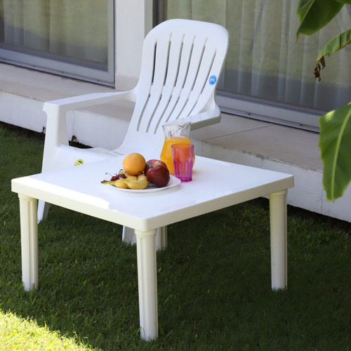 Mesa Plástica Ratona Exterior Para Niños Patas Desmontables