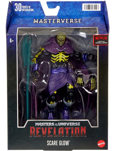 Muñeco Scare Glow Articulado Juguete Masters Of The Universe