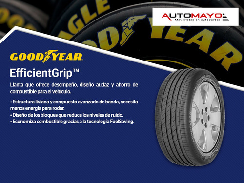 Pack 4 Llantas Efficientgrip Goodyear 195/60r16 89h