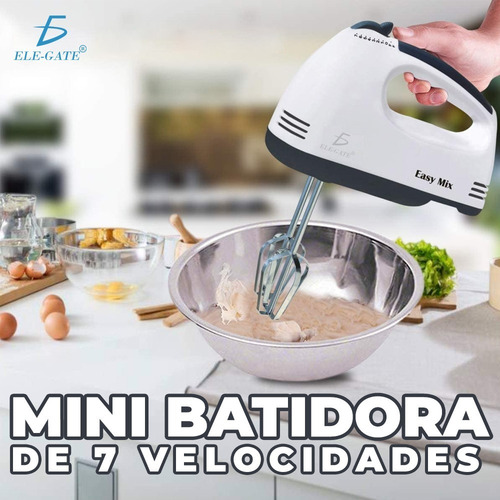 Batidora De Mano Batidora Inmersion Amasar Batir Mezclar