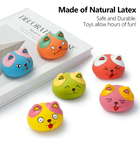 Juguetes Chirriantes Para Perros Marca No Especificada Model Azul, Verde, Rojo, Amarillo, Rosa, Naranja