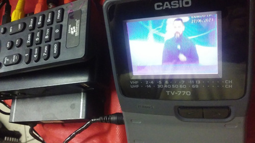 Mini Tv Portatil Casio 770 Funcionando (usado ) (Usado)