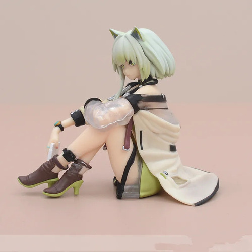 Figura De Anime Arknights Kal'tsit De 10 Cm, Modelo Kawaii,