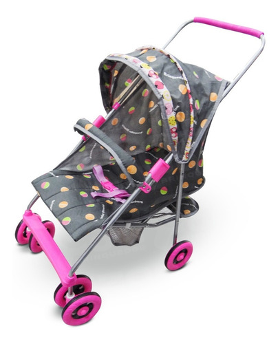 Carrinho De Boneca Reborn Milano Estilo Luxo Baby Bebe