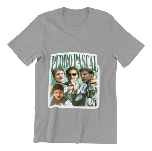 Polera Unisex Pedro Pascal Actor Chileno Estampado Algodon