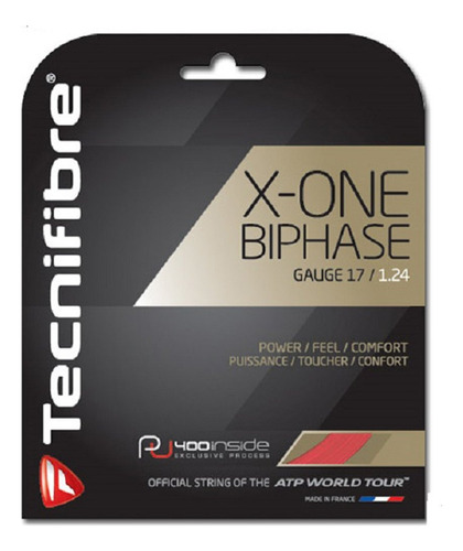 Tecnifibre X One Biphase - Cuerda X 12m  - 1.24/17-1.30/16