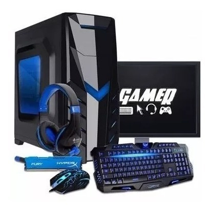 Pc Completo Gamer Imperiums + Brindes + Wifi