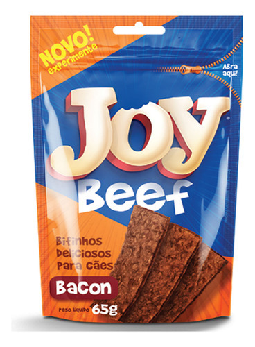 Petisco Bifinho Joy Beef Bacon 500 G