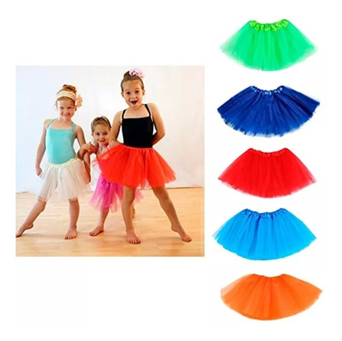 Tutu Talla Única  En Variados Colores