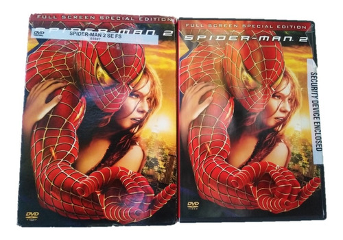 Pelicula Original Spider-man 2 2004 Full Screen 2 Dvd's