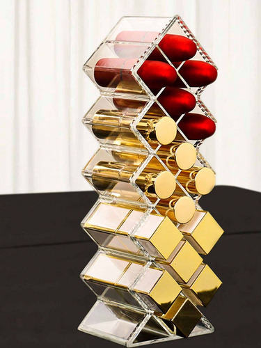Organizador Vertical Para Labiales Con 28 Compartimentos