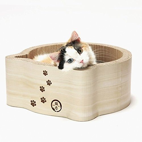 Cama Para Gatos - Necoichi Cat-headed Redonda (cartón)