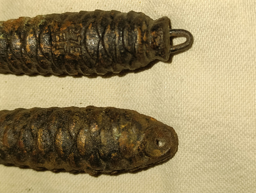 Lote De 2 Pesas Para Reloj CucĂș 275 Gms Cada Una . (Usado)