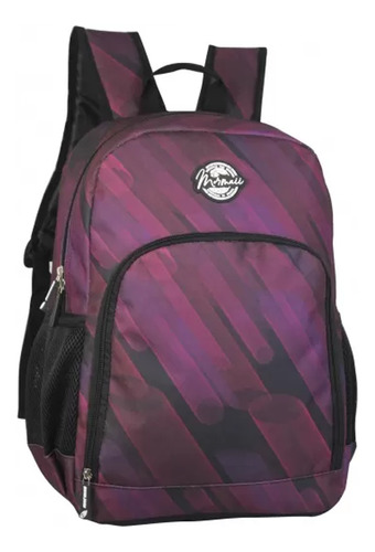 Mochila Mormaii Casual Unissex - Preto E Roxo