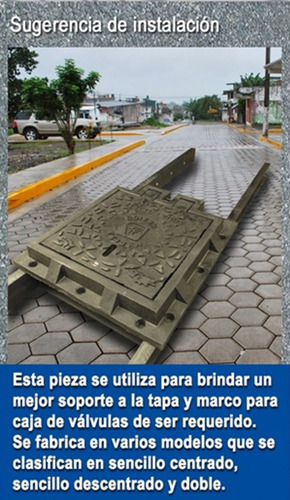 Contra Marco Para Caja De Válvulas Biofcmco 4p X 90cm 1 Pza