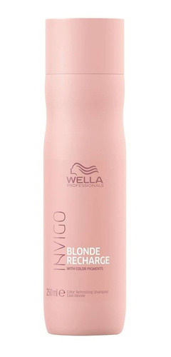 Shampoo Wella Invigo Cool Blond Cabello Rubio 250ml