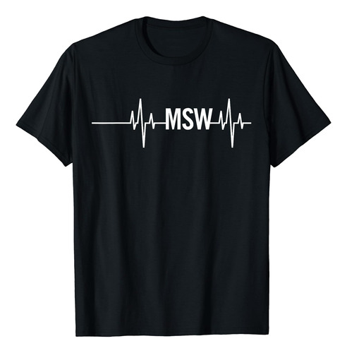 Camiseta De Assistente Social Msw Masters