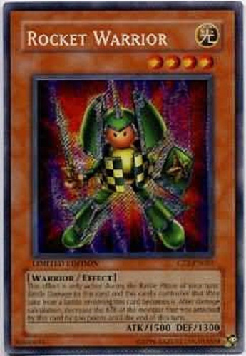 Guerrero Cohete Secret Raro Yugioh