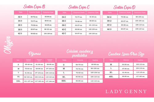 Colaless Lady Genny Encaje Control