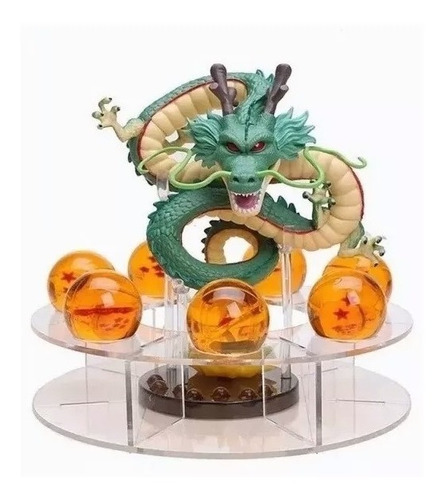 Shenlong 16cm+base Acrílica Dragon Ball P.esferas 4.3cm