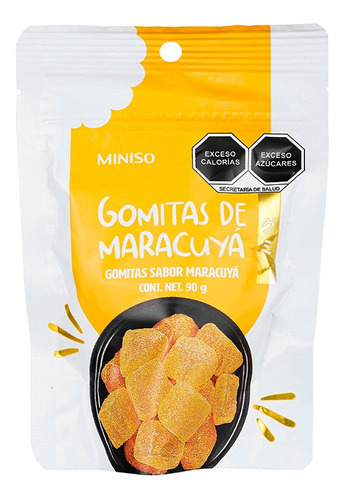 Miniso Gomitas 90 Gr Maracuyá