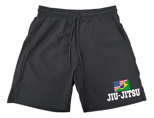 Koyotee Jiu Jitsu F101 Pantalon Corto Deportivo Nailon Negro