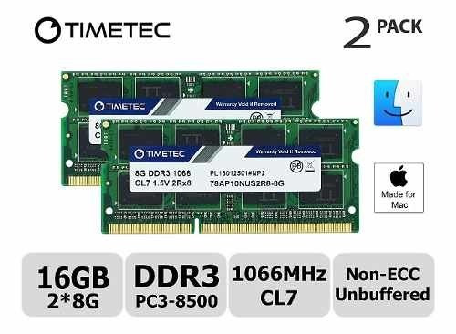 Memoria RAM 8GB 1 Timetec 78AP10NUS2R8-8G