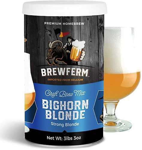 Brewferm Bighorn Rubio Brew Mix - 9 Litros / 2,5 Gal - 8,5%