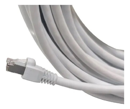 Cable Ethernet Cat 6 Exterior Blindado De 30 Metros Gigabit