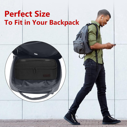 Bolso Lonchera Gloppie Black Honey