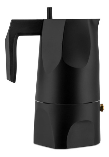 Alessi M,b Ossidiana - Taza De Café Expreso, Color Negro