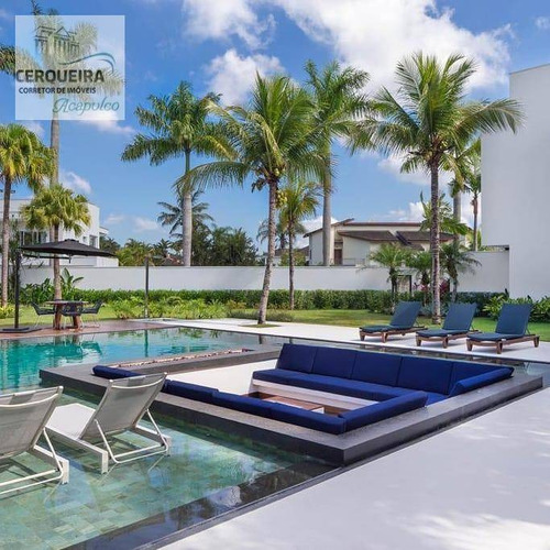 Casa À Venda, 1600 M² Por R$ 18.000.000,00 - Acapulco - Guarujá/sp - Ca0608