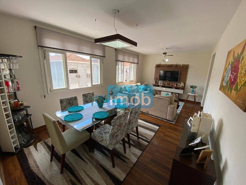Imagem 1 de 11 de Apartamento Com 2 Dormitórios À Venda, 107 M² Por R$ 470.000,00 - Boqueirão - Santos/sp - Ap7908