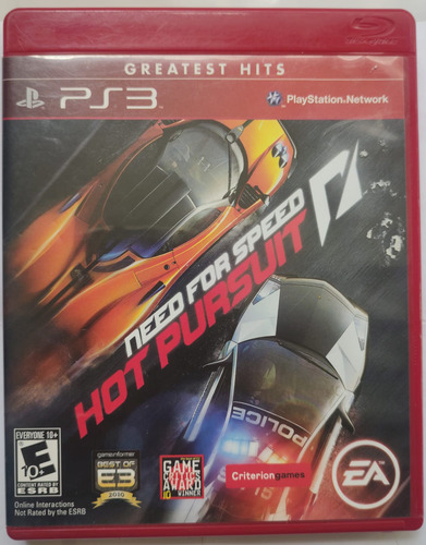 Need For Speed Hot Persuit Original Playstation 3 (Usado)