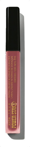 Labial Líquido Mate Avon Power Stay Indeleble Color Downtown Pink