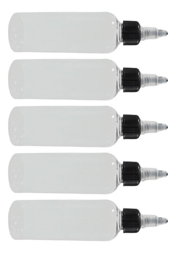 5x Botellas De Pintura Botellas De Viaje Con Tapas 100ml