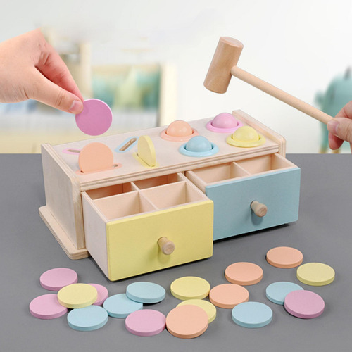 Caja De Caída De Bolas Con Cajón, Juguetes,