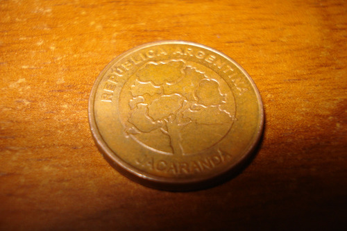 Moneda Argentina 1 Peso 2020 Cj # Nd (Usado)