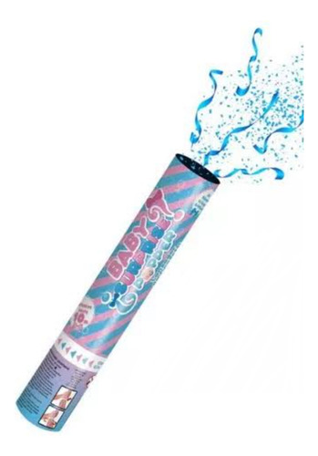 Bazuca Revelación De Género Color Azul (2 Pzas)