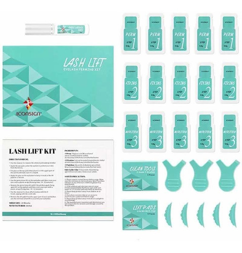 Kit Lifting Y Rizado De Pestañas Iconsign Pro Profesional