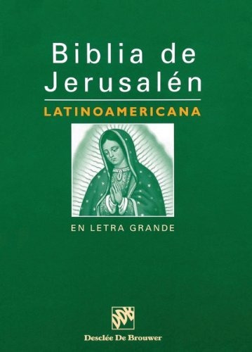 Libro : Biblia De Jerusalen Latinoamericana En Letra Grande
